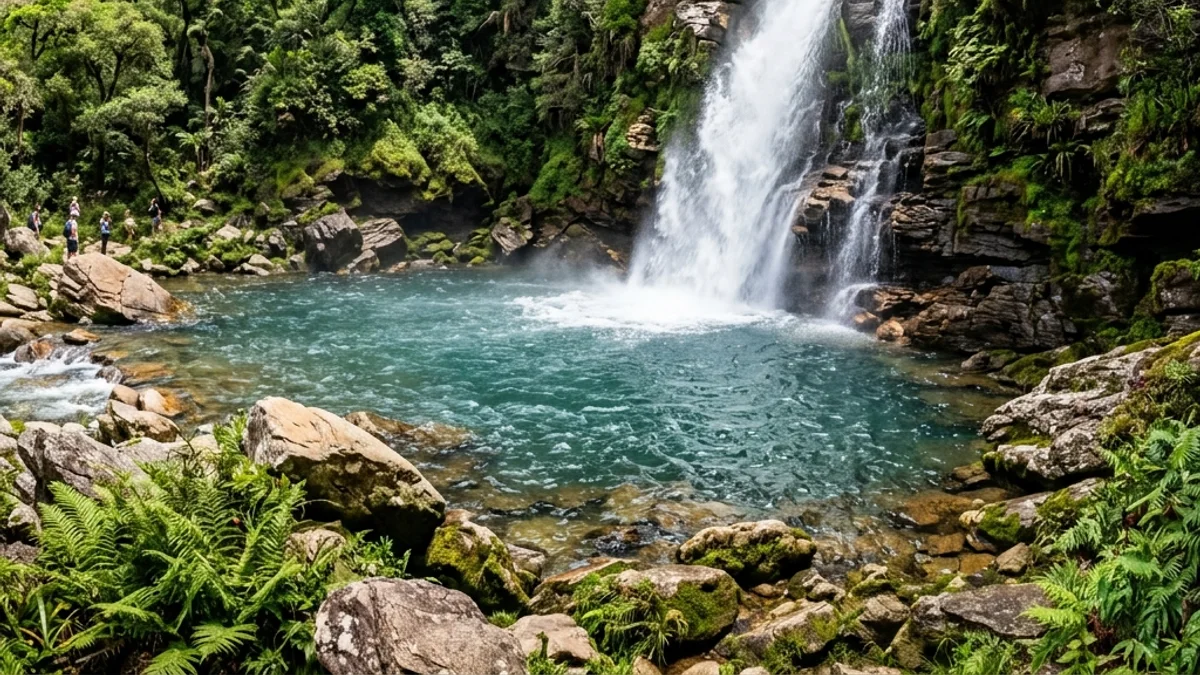 Waterfall in Serra do Cipó, Minas Gerais