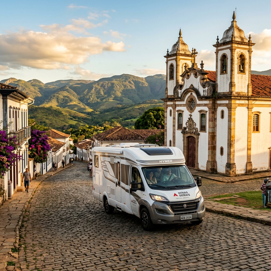 Minas Gerais de Motorhome: Roteiros para Viajar pelo Estado
